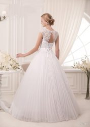 Robe de mariée vue de dos