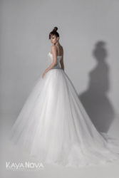 ESMERALDA, Robe de mariée vue de dos