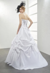 Robe de mariage LIMPIDE en taffetas,