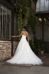 PALMINA, Robe de mariée vue de dos